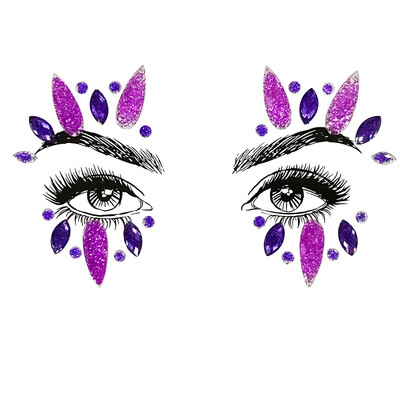 

〖Follure〗Face Gems Adhesive Glitter Jewel Tattoo Wedding Festival Rave Party Body Make Up