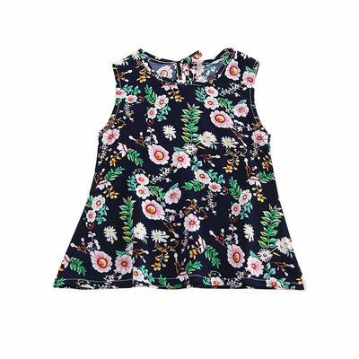 

Summer Girl Dress Children Cotton Sleeveless Dresses Print Baby Kids Princess Dress for Girls Fashion Girls Clothing