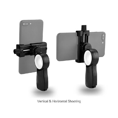 

Andoer HC1 Smartphone Action Camera Hand Grip Handle Stabilizer Phone Tripod Mount with Mini Tripod Stand for iPhone X 8 7plus 7s