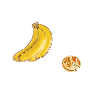 

New Jewelry Creative Fruit Series Cute Cartoon Brooch Alloy Drop Oil Badge Pin