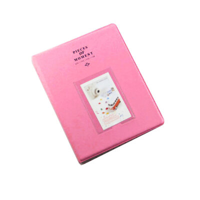 

128 Pockets Mini Insert Type Memorial Photo Album Photograph Collection Book