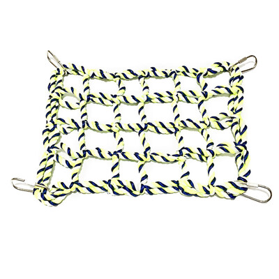 

Small Animal Climbing Ladder Cotton Rope Net Cage Hanging Pet Activity Toy For Hamster Ferret Parrot