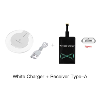 

Wireless Charger & Receiver For ALL PHONES iPhoneX Samsung Xiaomi Ultra-Thin Mobile Phone Qi Fast Charge Wireless Charging Base