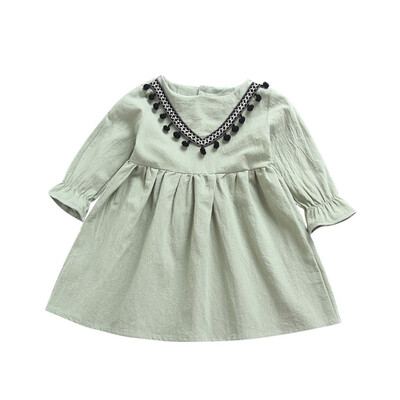 

Kids Girl Dress School Style Children Clothing Princess Dress For Girls Children Clothes Sweet