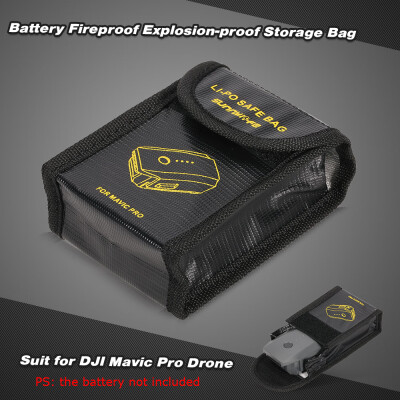 

Battery Fireproof Explosionproof Storage Bag Case Safety For DJI Mavic Pro Drone