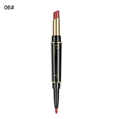 

Double Ended Long Lasting Lipliner Pencil Waterproof Matte Lipstick Moisturizer