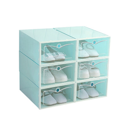 

Plastic Foldable Shoes Box Transparent Storage Shoe Box Drawer Organizer Household DIY Shoebox Drawer Divider Home Storage 1pc