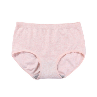

2019 Women Briefs Color Cotton bikini seamless girl Comfort Underwear Women Breathable sexy Panties Middle Rise panty