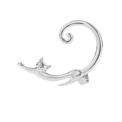 

EAR CUFF Helix Cat Bite Ear Ring Fake Clip On Wrap Upper Earrings Jewelry NEW