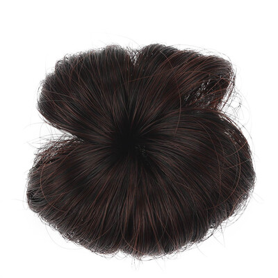 

〖Follure〗2 Pcs Sweet Baby Girl Curl Natural Hairpiece Clip Wig Hair Ring Bun