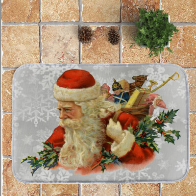 

〖Follure〗Merry Christmas Welcome Doormats Indoor Home Carpets Decor 40x60CM