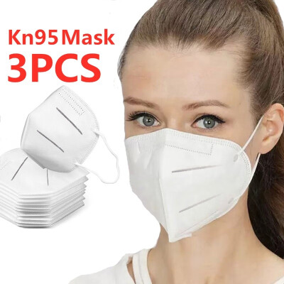 

3PCS KN95 Grade Respirator Mask Respirator Mask Bacteria Filter Mask