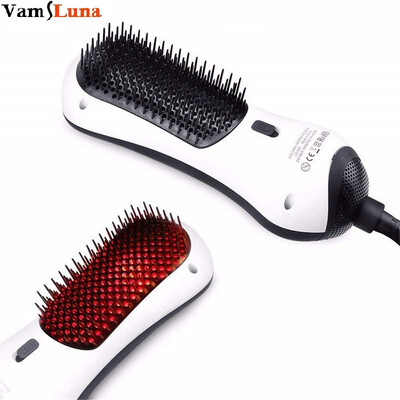 

Infrared Mini One Step Hair Dryer Styler & Straightener For Frizzing Tangled Thick Hair - Seche Cheveux