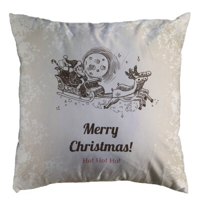 

Tailored Christmas Pillow Case Glitter Cotton Soft Sofa Throw Cushion Cover Home Decor