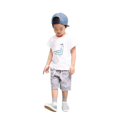 

New Style Kids T-shirt Boys Girls Clothes T-shirt Kids Clothes Sample Duck Print Tops 2-7Y
