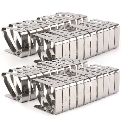 

20pcsSet 430 Stainless Steel Tablecloth Clip Kits Party Wedding Home Clips