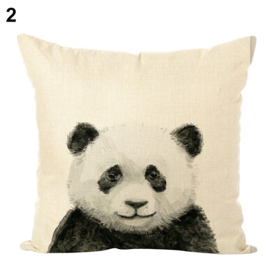 

Boxing CatPanda Soft Pillow Case Cushion Cover Sofa Car Home Cafe Decoration