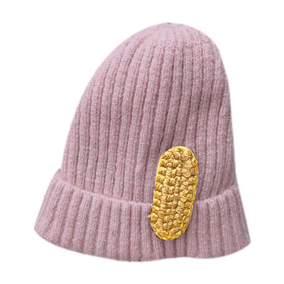 

Winter Warm Newborn Boys Girls Cute Autumn Winter Warm Kids Baby Clip Design Hats Wool Hemming Caps