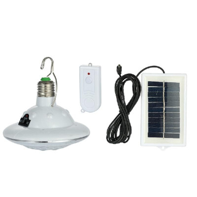 

22LED E27 Outdoor&Indoor Solar LED Lamp Hooking Camping Accessories Garden Night Remote Control Light