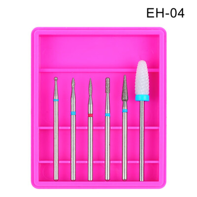 

Gobestart Nail Polishing Head Nail Tool Set 6 Sticks Nail Polisher Accessories 6pcs