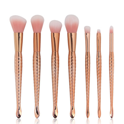 

7PCS Make Up Foundation Eye Shadow Blush Cosmetic Concealer Brushes Women Beauty Tools