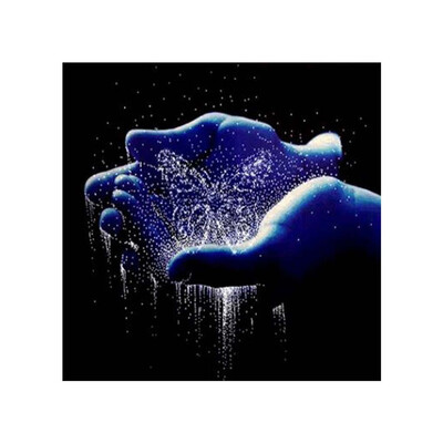 

DIY 5D Resin Diamond Painting Magic Butterfly in Hands Embroidery Cross Stitch Mosaic Painting Picture