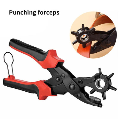 

Willstar 1 Set Hole Puncher Professional Leather Belt Hole Punches