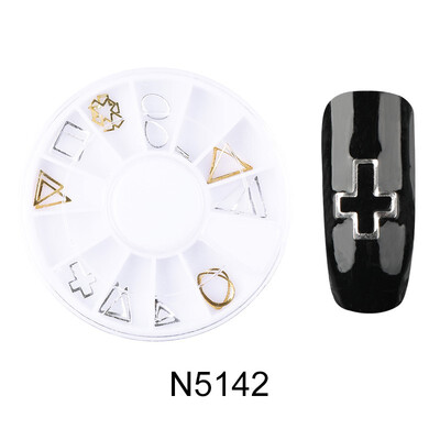 

ROSALIND 1 Box 3D Nail Art Rhinestones Glitters Acrylic Rhinestones for nails Manicure Nail Art Decoration In Wheel
