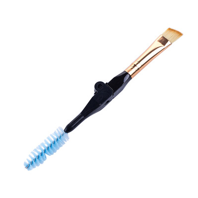 

Foldable Double-end Eyebrow Brush Portable Eyelash Brush Eyebrow Brush Comb Eye Makeup Tool