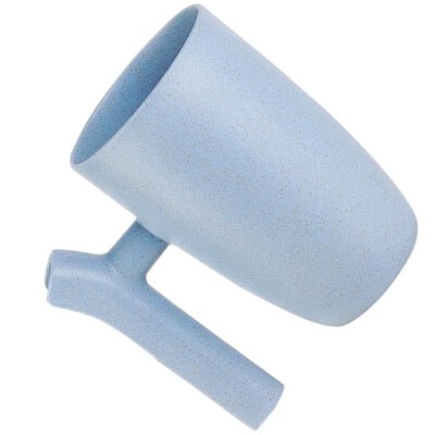 

Unique Wheat Straw Bathroom Eco-friendly Tumblers Toothbrush Holder Cup Rinsing Mug Couple Rinse Brush Cup