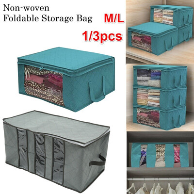 

13PcsSet Non-woven Foldable Wardrobe with Handle&Clear
