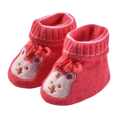 

Toddler Baby First Walker Cute Animals Anti-Slip High Ankle Baby Shoes High Quality Comfortable for Boys&Girls Autumn&Winter