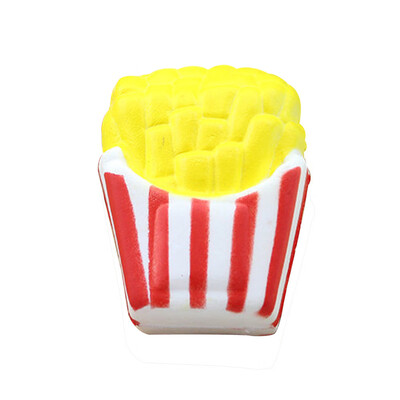 

YIWULASquishy French Fries Scented Squishy Slow Rising Squeeze Toys Jumbo Collection