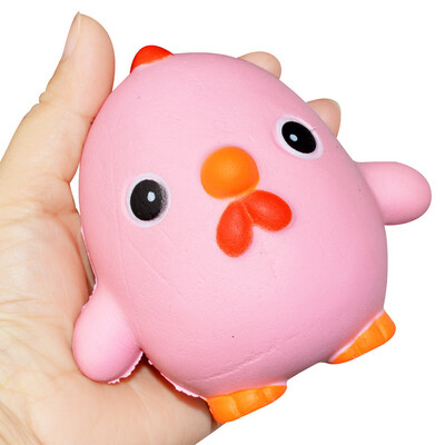 

YIWULAFunny Cartoon Chick Slow Rising Scented Squeeze Relieve Stress Toy Gifts
