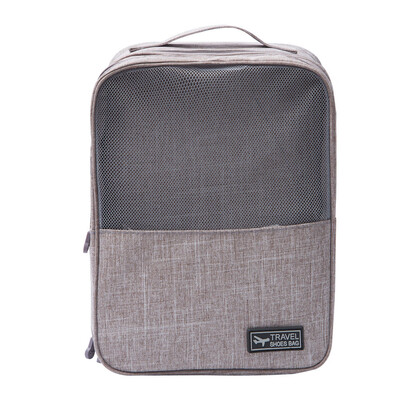 

Toponeto Portable Travel Shoe Bag Zip View Window Pouch Storage Ventilation Bags