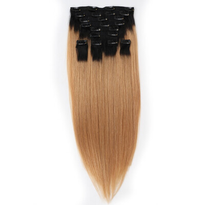 

BHF 10piece Clip in 100 Remy Human Hair Extensions Long Soft Silky Straight for Women Fashion