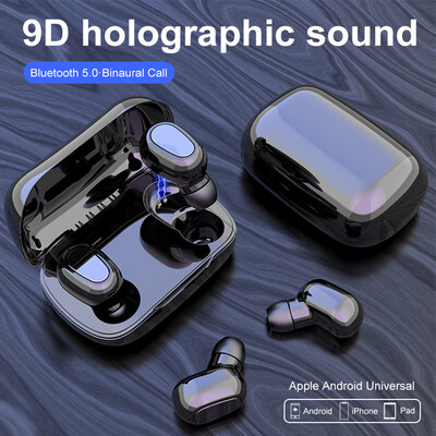

Headset willstar L21TWS wireless Bluetooth headset 50 stereo binaural call earbuds black white