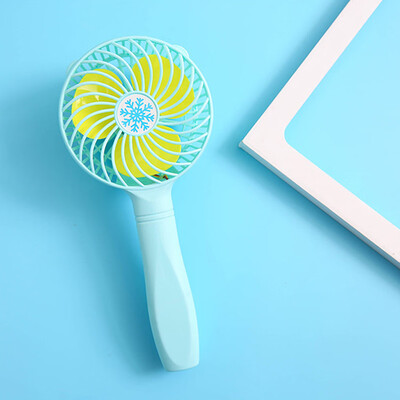

Gobestart Mini Portable Hand-held Desk Fan Cooler Cooling USB Rechargeable