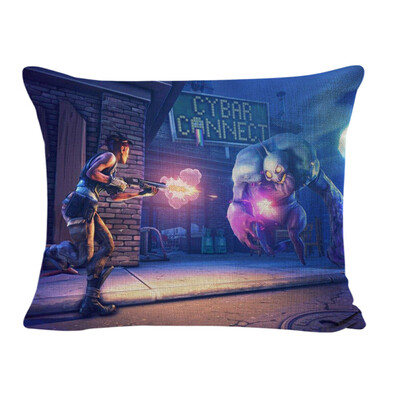

Fortnite Game Animation Peripheral Soft Square Pillowcase Car&Sofa Comfortable Pillowslip