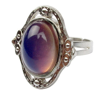 

Funny Magic Mood Ring Change Color Fashion Temperature Emotion Adjustable