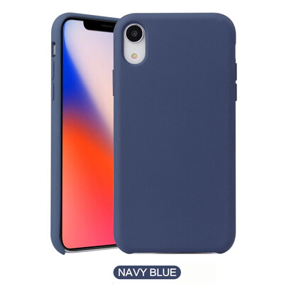 

Goowiiz Phone Case For Iphone XXsXs MaxXR Fashion Simple Solid Color Ultrathin Soft TPU Back Cover