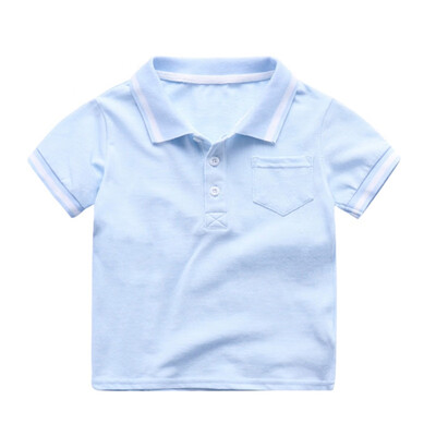 

High Quality Summer Hot Selling New Fashion Boys Casual Shirt Children Short Sleeve Shirt 2-8T