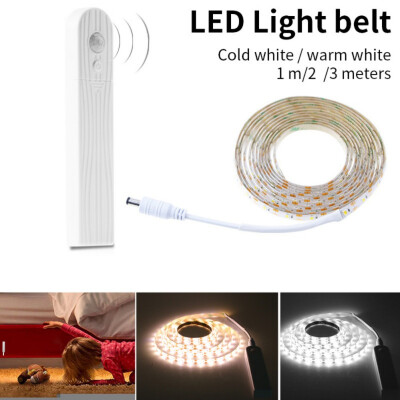 

321M LED Strip Light PIR Motion Sensor Waterproof Flexible Bedside Lamp Battery Powered For Stairs Hallway Closet Wardrobe