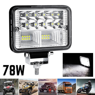 

78W LED 26LED Work Light Offroad Flood Lamp Fog Light