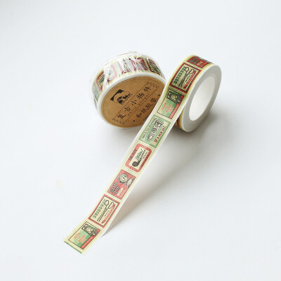 

Original Japanese Style Paper Tape Stickers Colorful Hand Tearing Tape Fashion Pocket DIY Tape Party Supplies