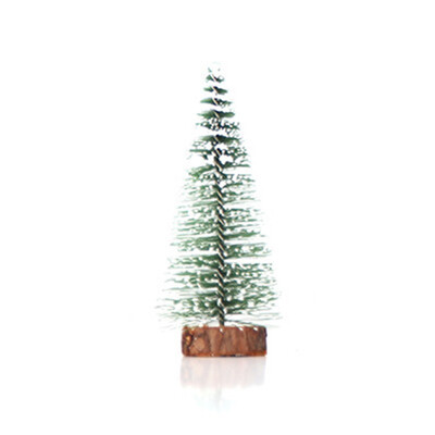 

1\\2\\4Pcs Mini Christmas Tree White Cedar Pines Desktop Decoration Merry Christmas Gift Mini Pine Needle Xmas Tree