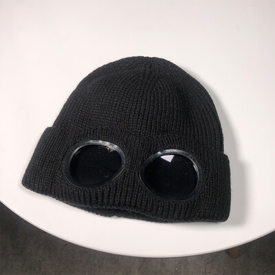 

Pendants hat womens summer autumn&winter thick knitted woollen hat Korean outdoor warm-keeping hip-hop head cap