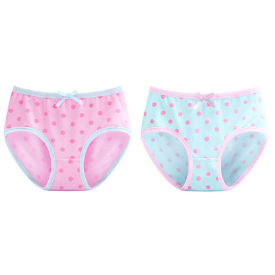 

2PcsSet Girls Panties Girls Cotton Underwear Student Triangle Underwear Children Cartoon Shorts Baby Bottom Panties 3-12Y