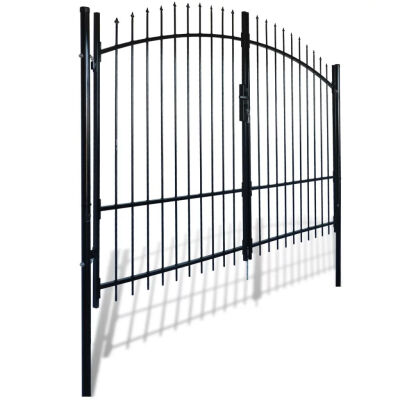 

Double Door Fence Gate with Spear Top 10 x 8