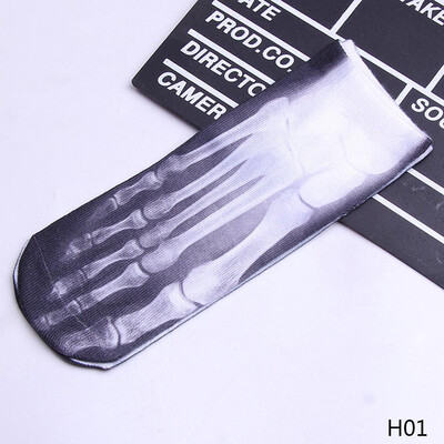 

1 Pair Women Men Children 3D Pork Meat Printed Short Ankle Boat Low Cut Sport Socks Casual